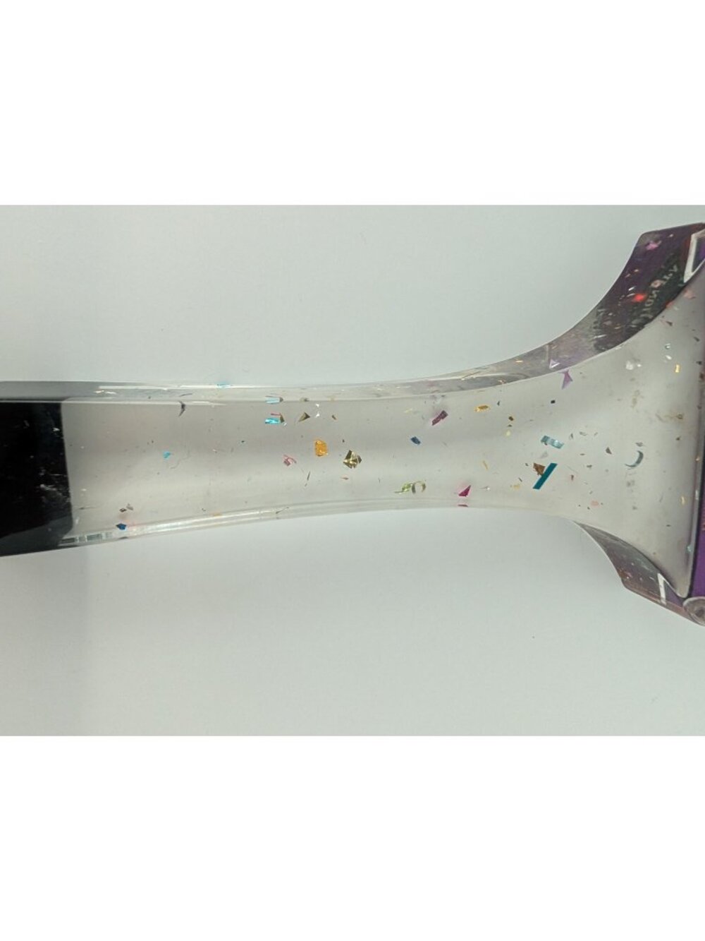 Catamount Tap Handle Clear Confetti 10th Anniversary Special Edition RARE - Picture 3 of 6